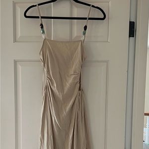NWT Zara midi linen dress